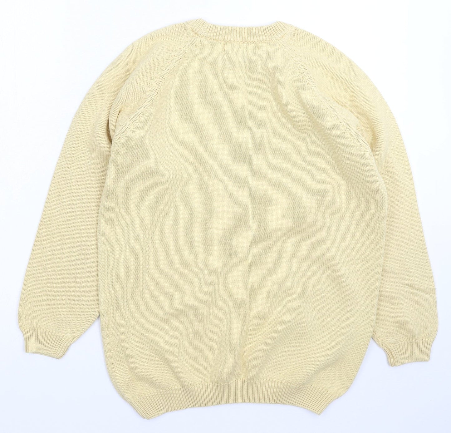 Berkertex Womens Beige  Knit Pullover Jumper Size 12