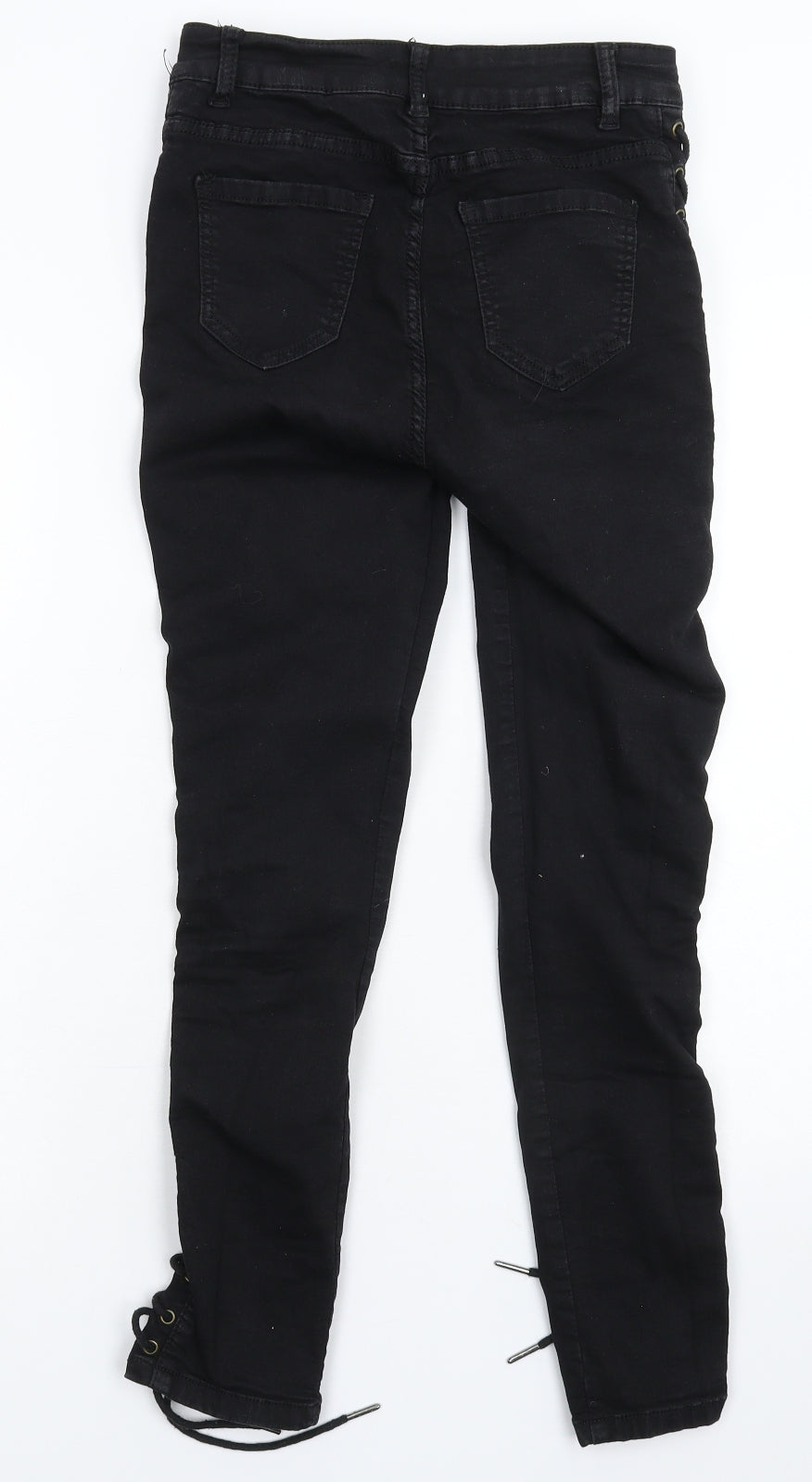 Denim Club Womens Black  Denim Jegging Jeans Size 10 L26 in