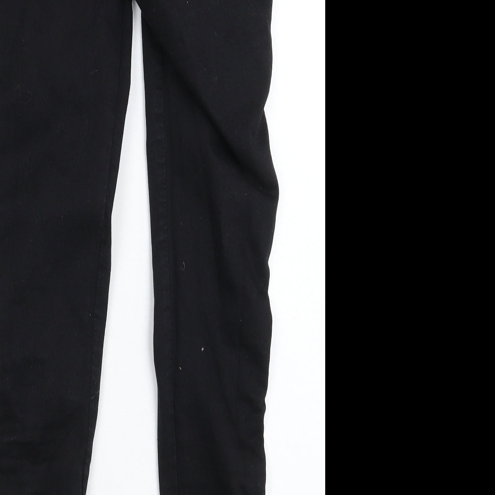 Denim Club Womens Black  Denim Jegging Jeans Size 10 L26 in
