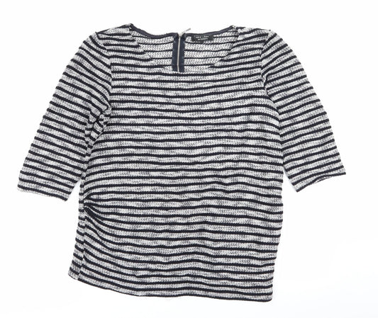 New Look Womens Multicoloured Striped  Pullover Jumper Size 10