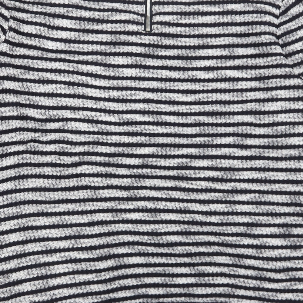 New Look Womens Multicoloured Striped  Pullover Jumper Size 10