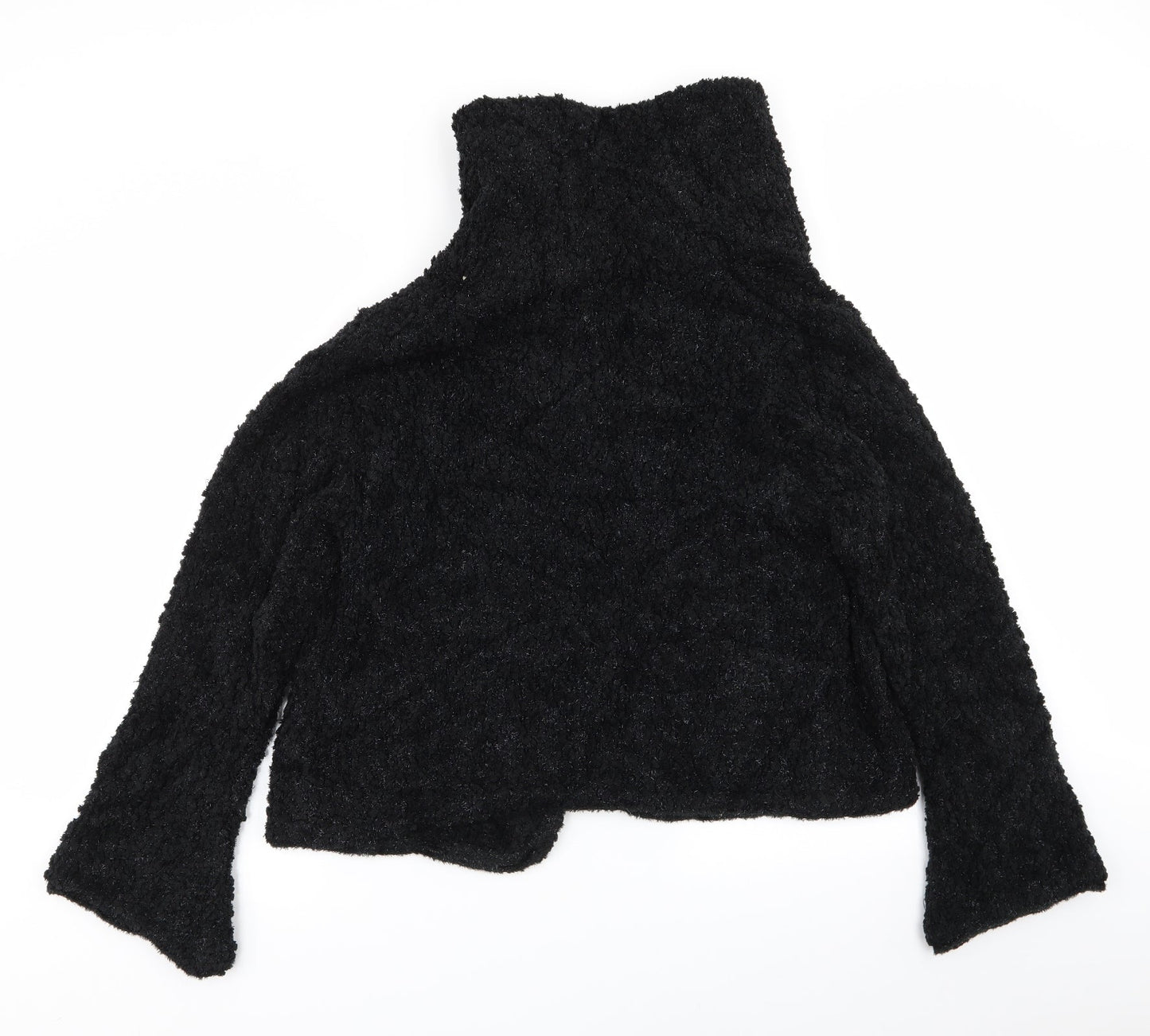 Roman Womens Black   Overcoat Coat Size M
