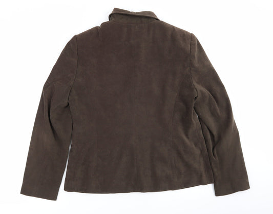 M&Co Womens Green   Jacket Coat Size 14