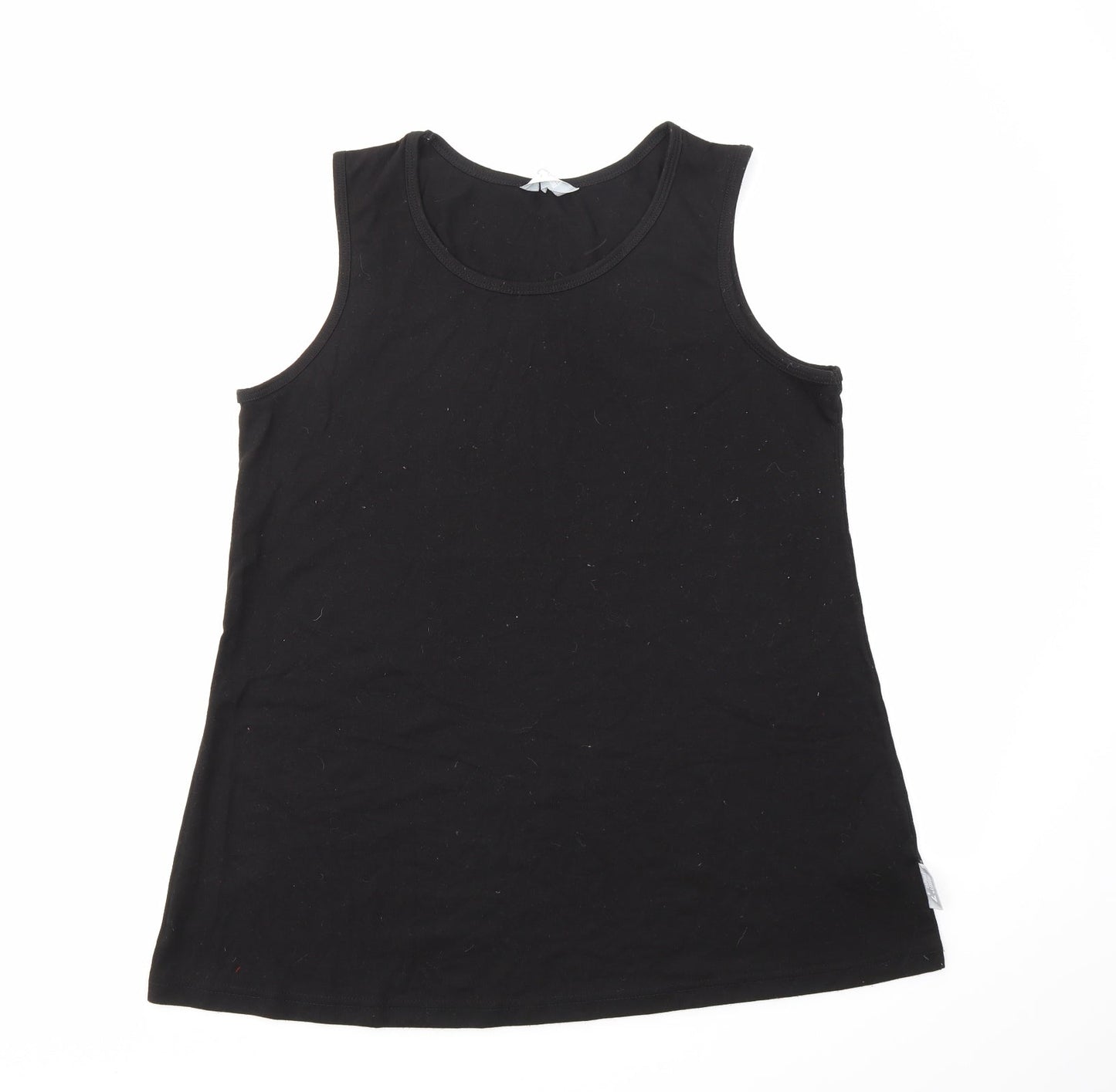 CAPSULE LESIURE Womens Black   Basic T-Shirt Size 14