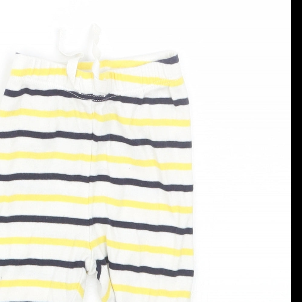 Gap Baby Multicoloured Striped  Jogger Trousers Size 3-6 Months