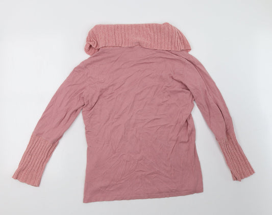 vernissage Womens Pink   Pullover Sweatshirt Size XL
