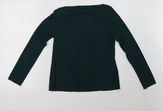 Marks and Spencer Womens Green   Pullover Sweatshirt Size 14