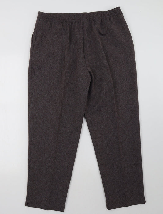 Preworn Womens Purple   Trousers  Size 18 L30 in