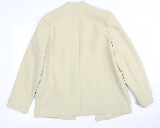 Quality Fashion Womens Beige   Jacket Blazer Size 14