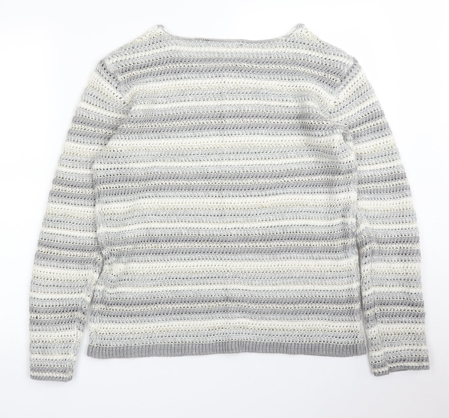Preworn Womens Grey   Pullover Jumper Size 14