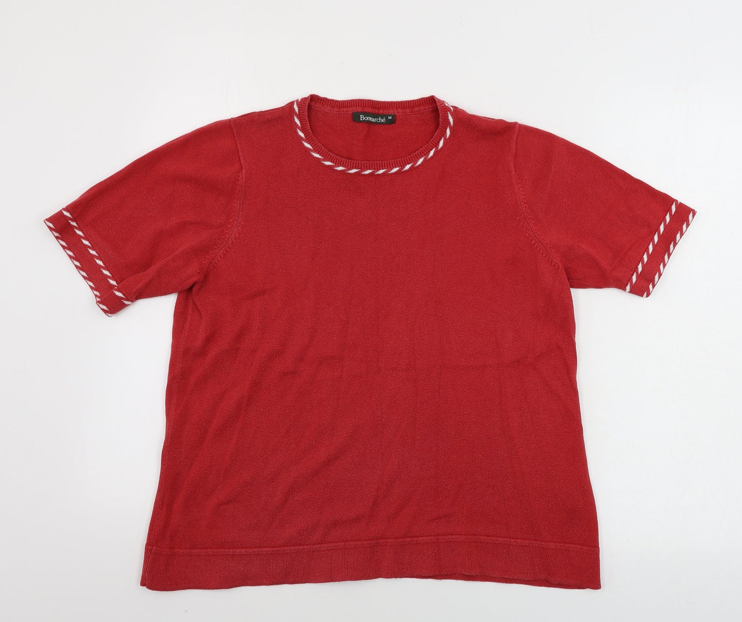 Bonmarché  Womens Red   Pullover Jumper Size M