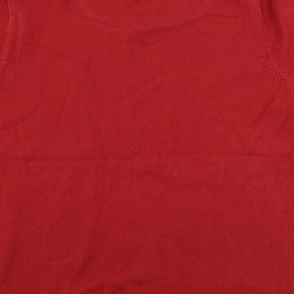 Bonmarché  Womens Red   Pullover Jumper Size M