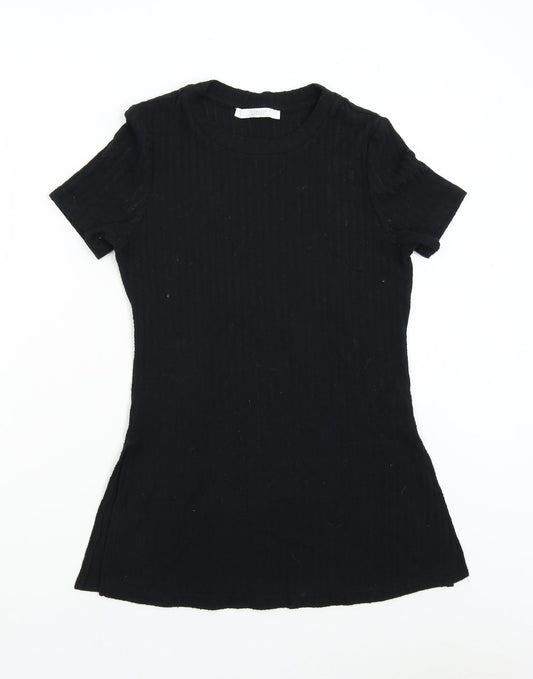 Michelle Keegan Womens Black   Basic T-Shirt Size S