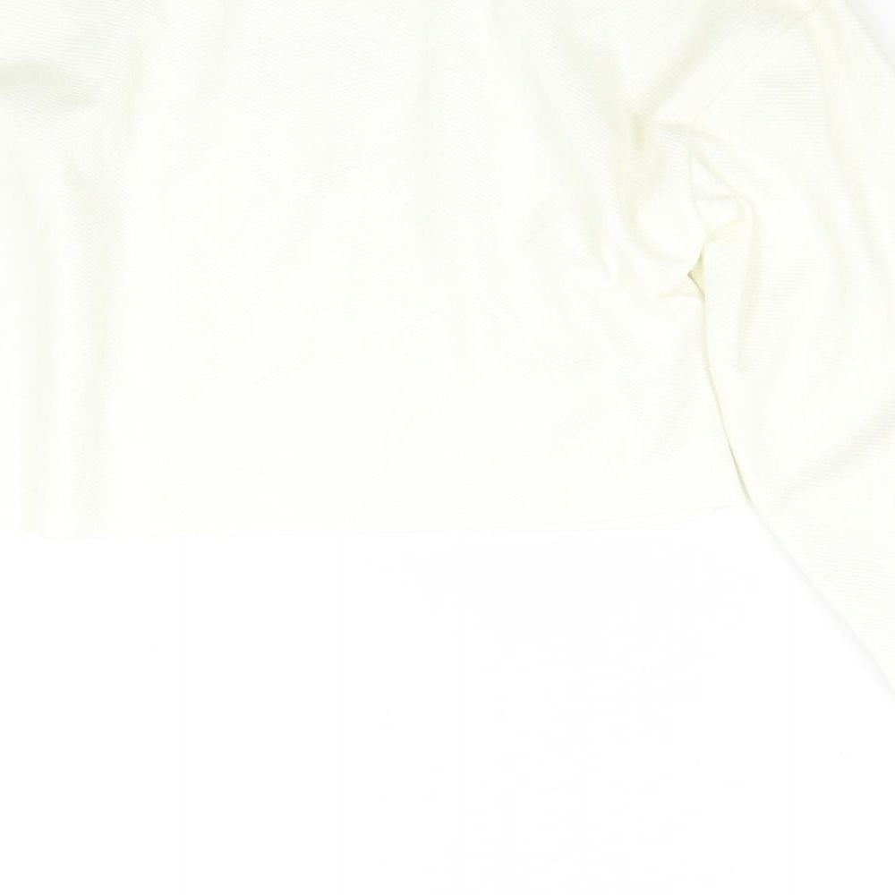 Zara Womens Ivory   Pullover Sweatshirt Size S