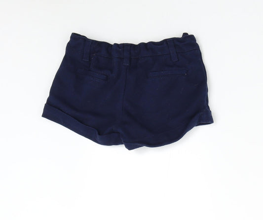 Monoprix Girls Blue   Hot Pants Shorts Size 5 Years