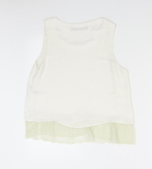 Zara Womens Ivory   Camisole Tank Size S