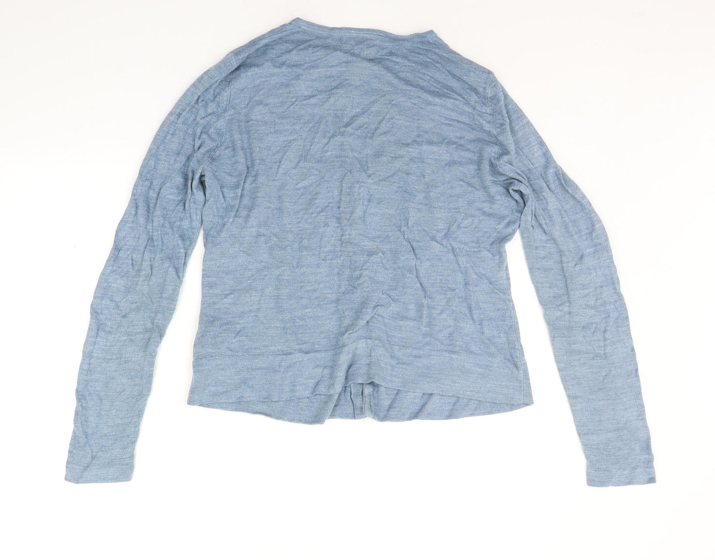 Marks and Spencer Womens Blue   Cardigan Jumper Size 14