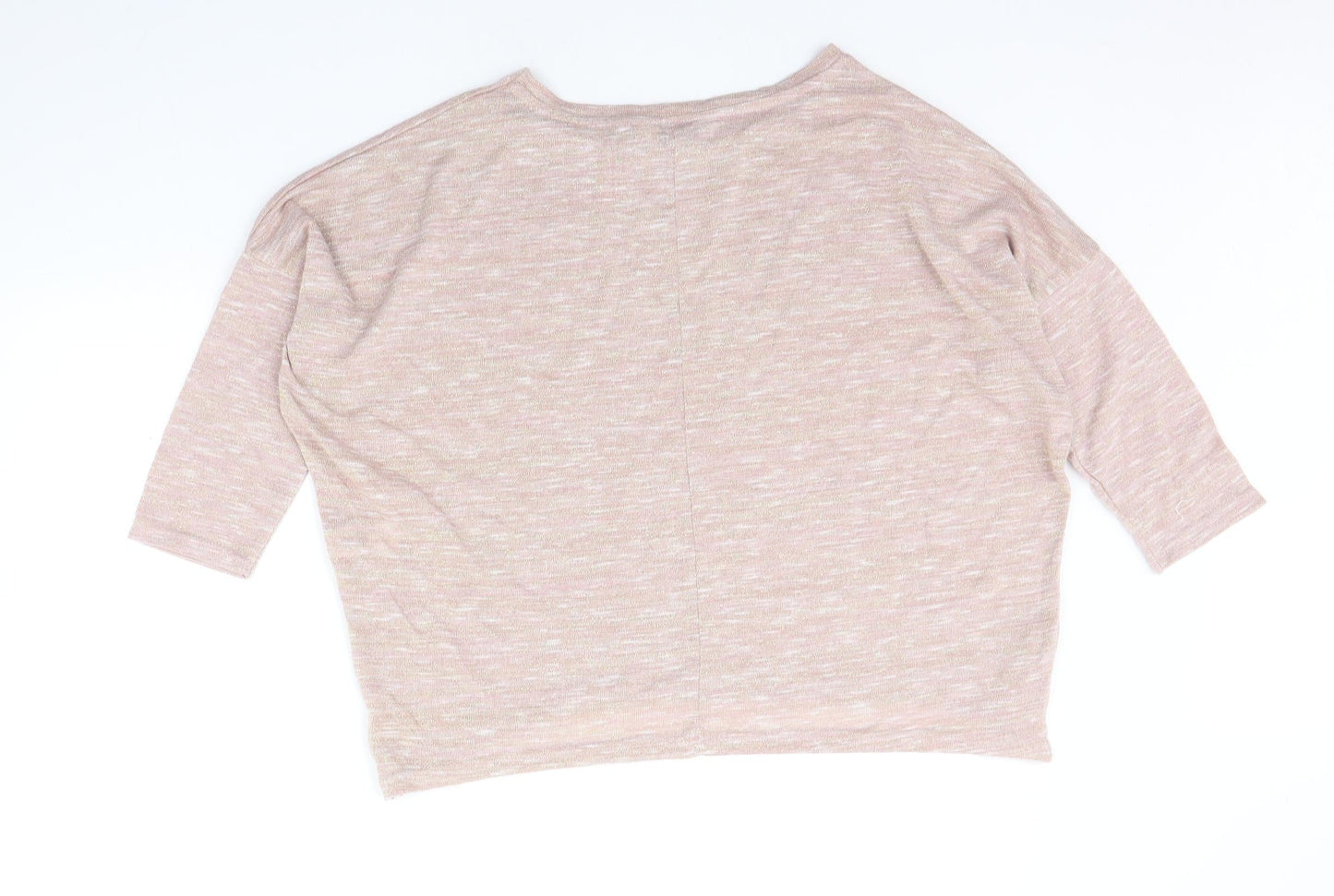 Primark Womens Gold Solid  Top Pyjama Top Size L