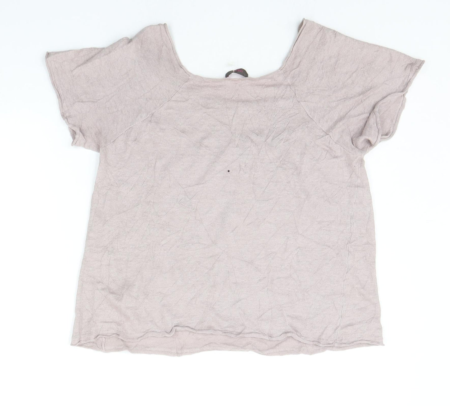 WRAP Womens Beige   Pullover Jumper Size 14