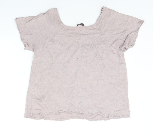 WRAP Womens Beige   Pullover Jumper Size 14