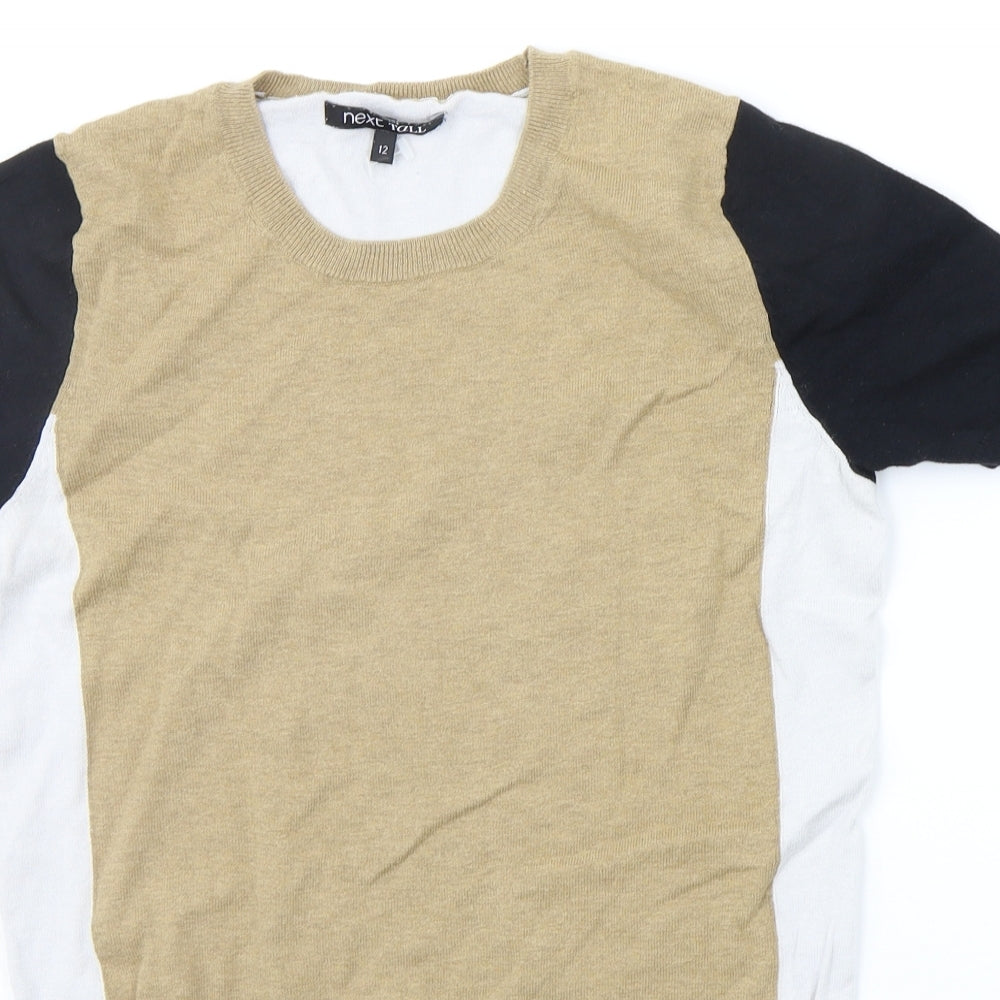 NEXT Womens Beige   Pullover Jumper Size 12