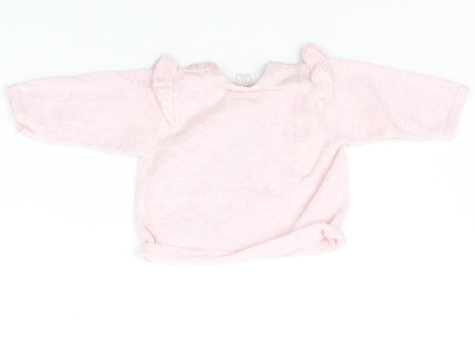 Pure Baby Baby Pink   Pullover Jumper Size 3-6 Months  - PENGUIN
