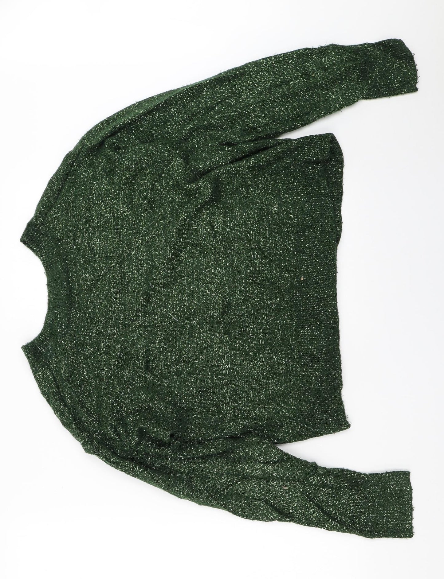 H&M Womens Green   Pullover Jumper Size S
