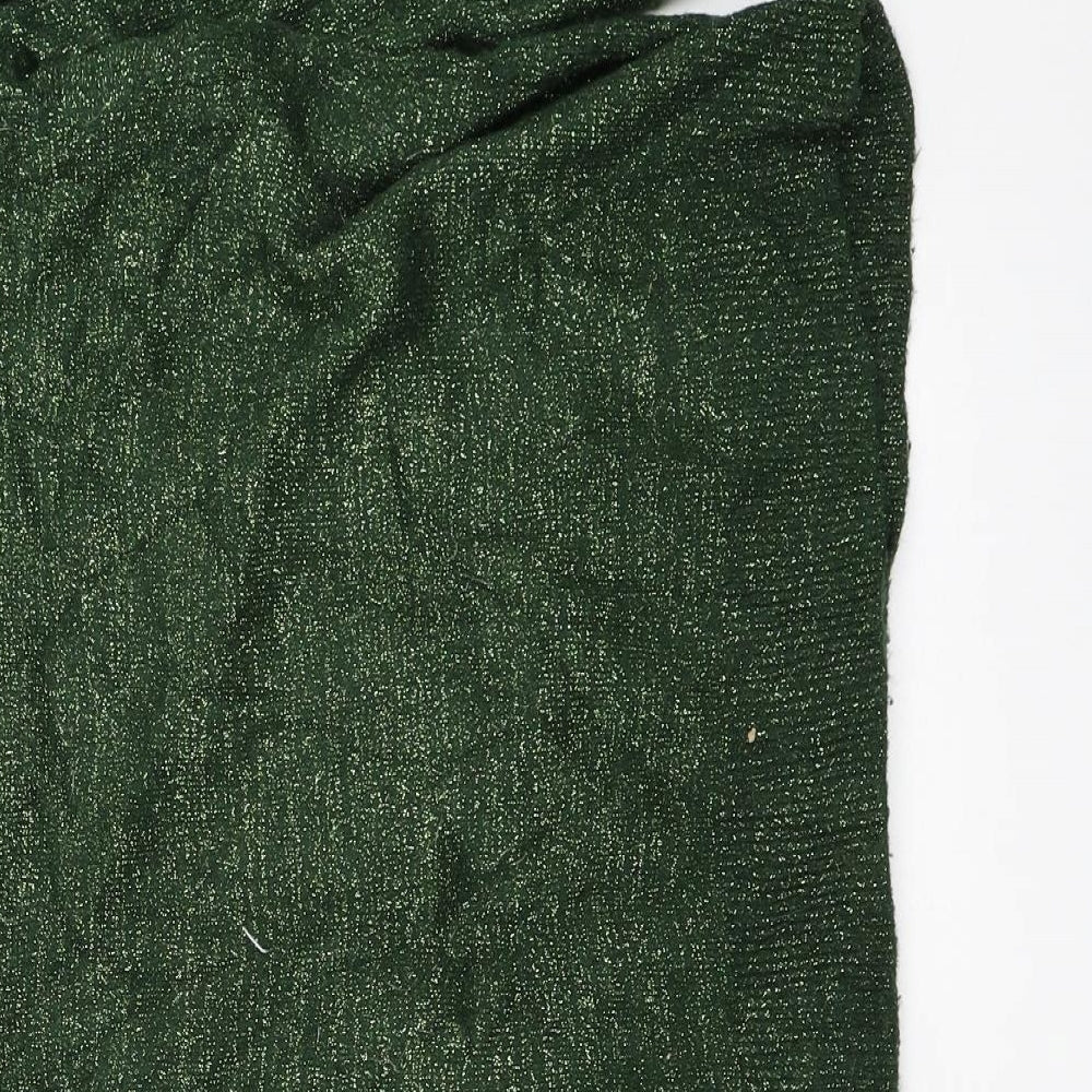 H&M Womens Green   Pullover Jumper Size S