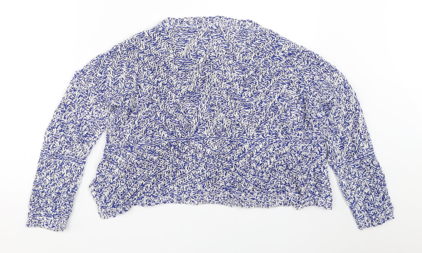 Mango Womens Blue   Pullover Jumper Size S