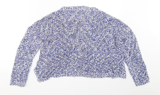 Mango Womens Blue   Pullover Jumper Size S