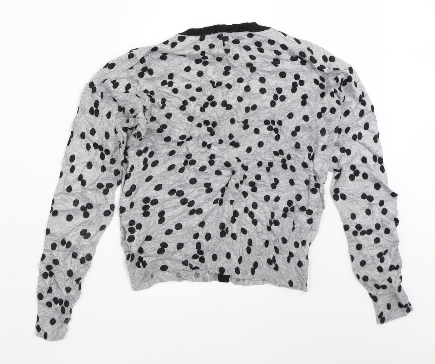 Marks and Spencer Womens Grey   Cardigan Jumper Size 8