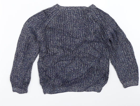 NEXT Girls Blue   Pullover Jumper Size 8 Years