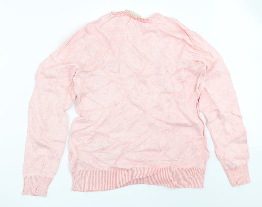 Avenue Womens Pink   Pullover Jumper Size S