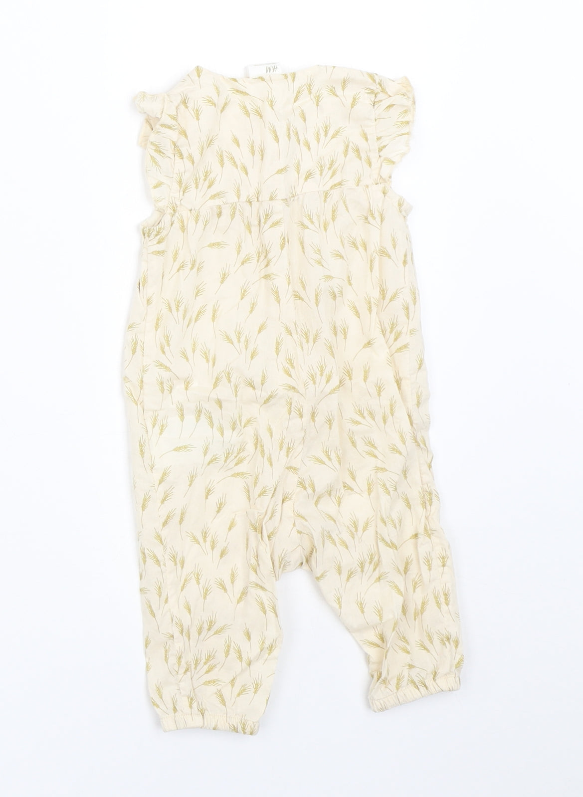 H&M Girls Beige   Romper One-Piece Size 0-3 Months