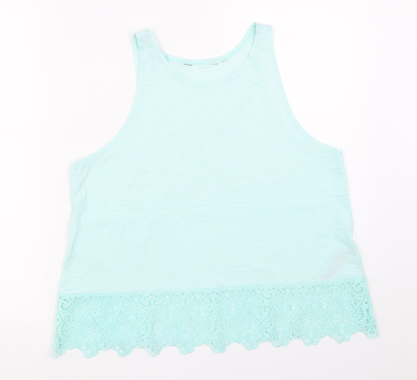 New Look Womens Green   Basic Tank Size 12