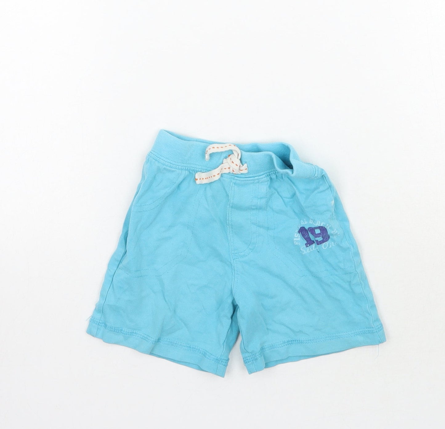 Mothercare Boys Blue   Cropped Trousers Size 6-9 Months