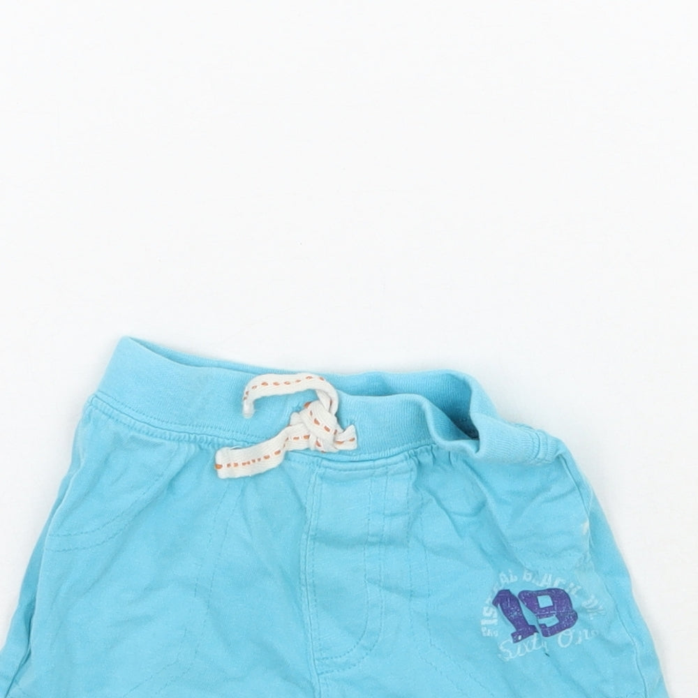 Mothercare Boys Blue   Cropped Trousers Size 6-9 Months