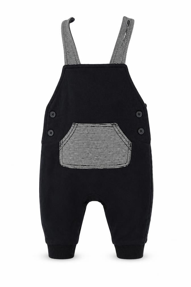 George Boys Black   Dungaree One-Piece Size 0-3 Months