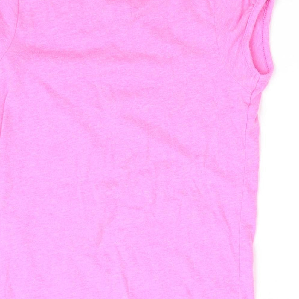 TU Girls Pink   Basic T-Shirt Size 8 Years
