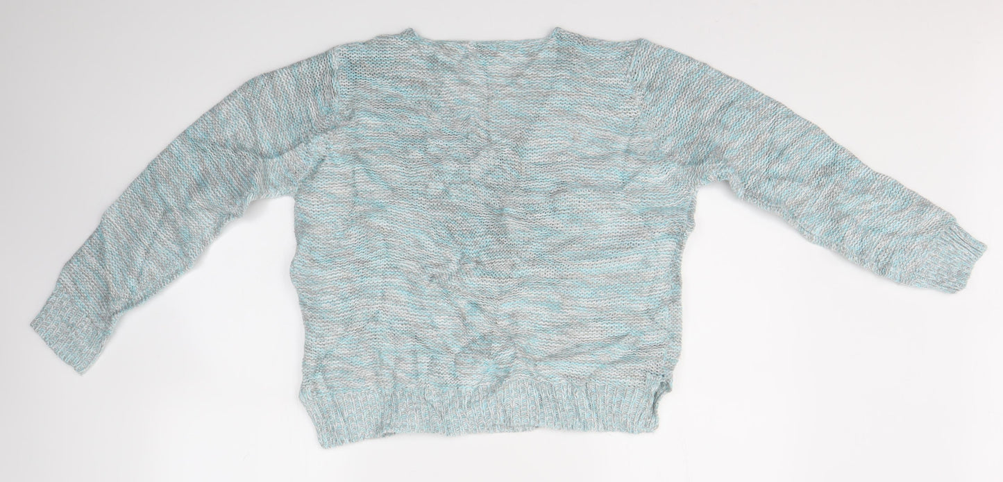 Matalan Womens Blue   Pullover Jumper Size M