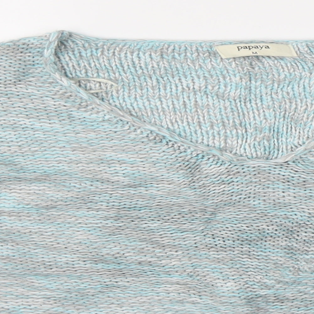 Matalan Womens Blue   Pullover Jumper Size M