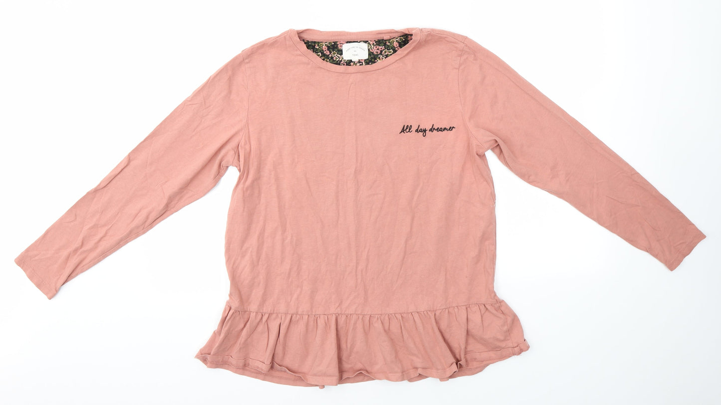NEXT Womens Pink   Basic Blouse Size L