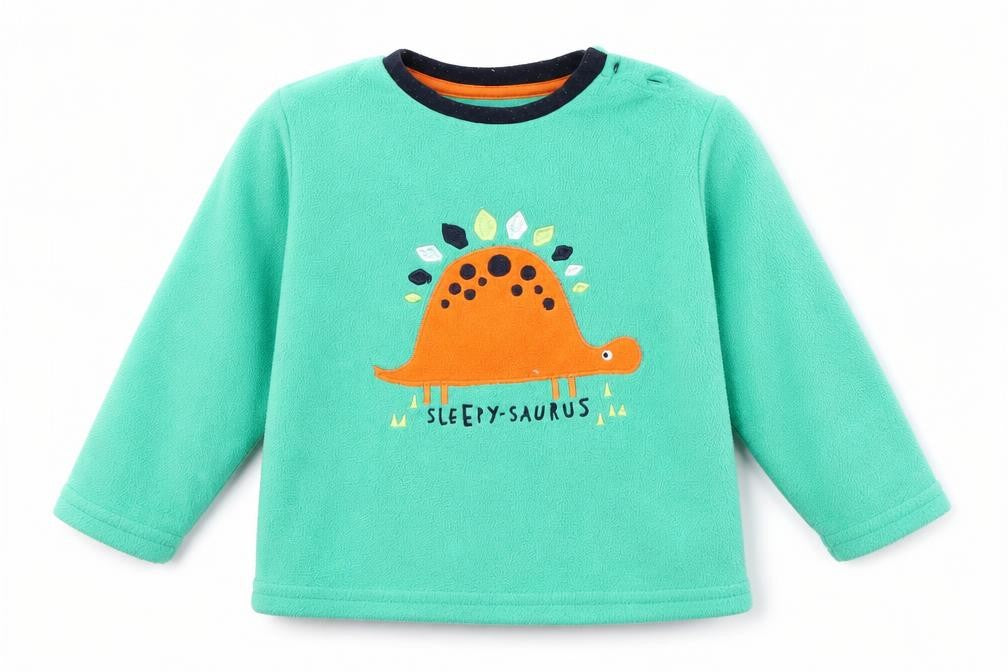 Primark Baby Green Solid   Pyjama Top Size 18-24 Months