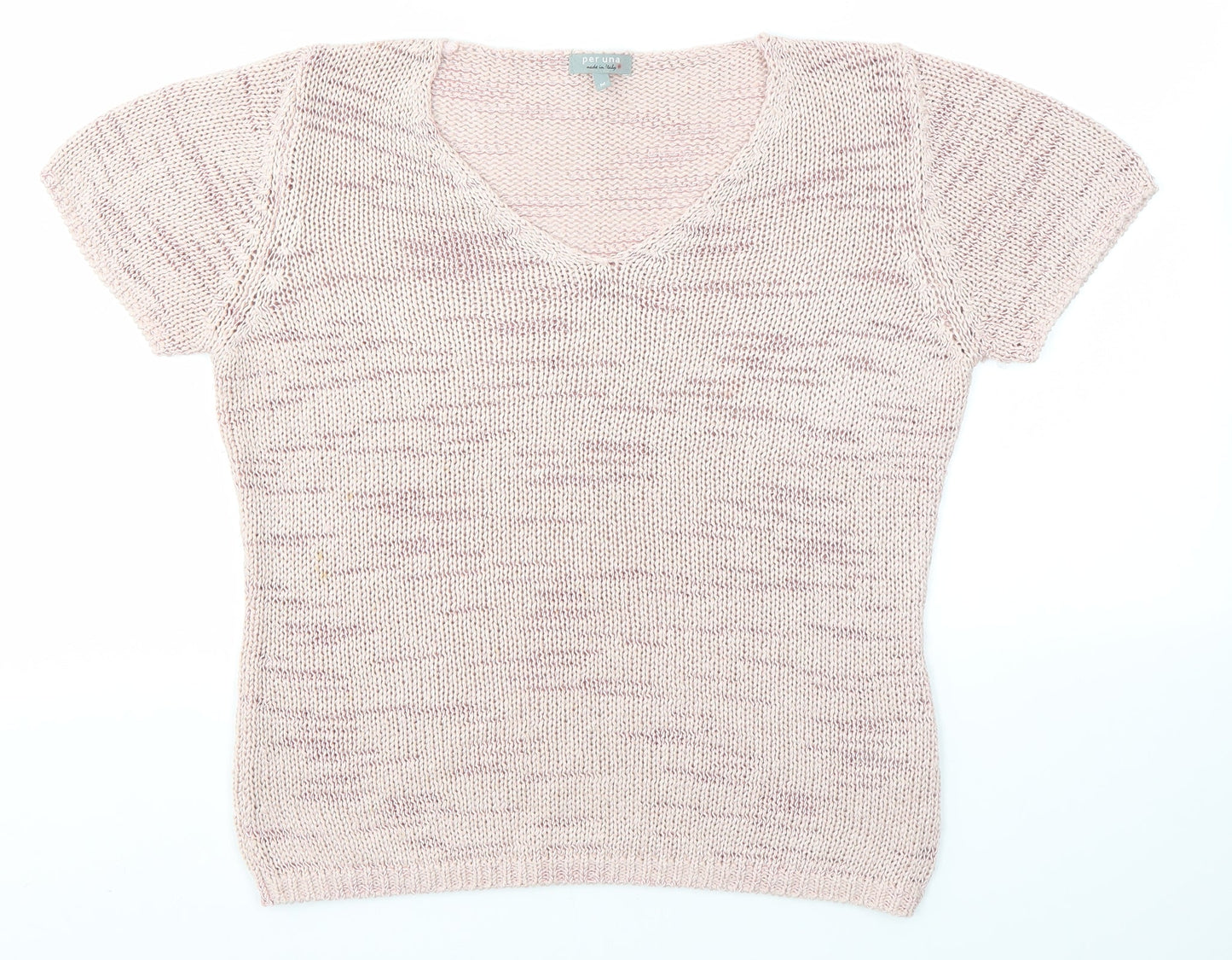 M&S Womens Pink   Pullover Jumper Size M
