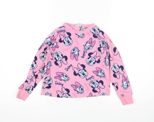 Matalan Girls Pink   Top Pyjama Top Size 6 Years  - Disney