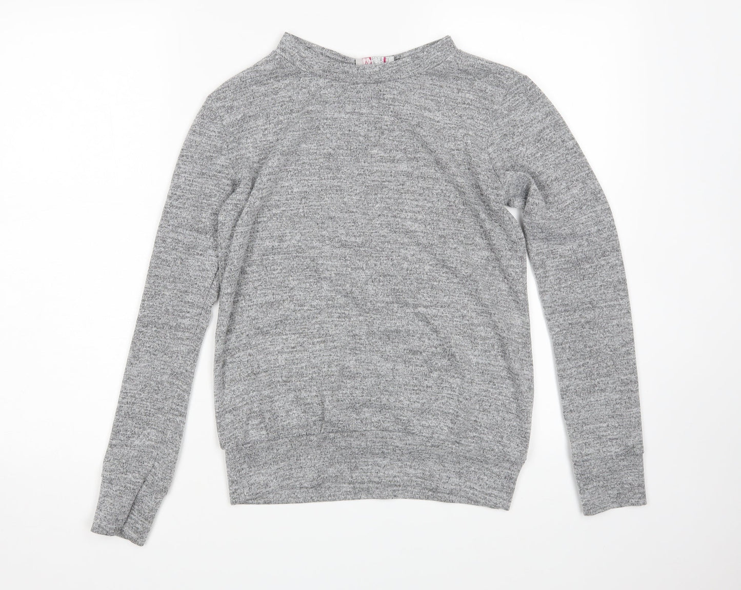 Silk Womens Grey   Pullover Jumper Size S