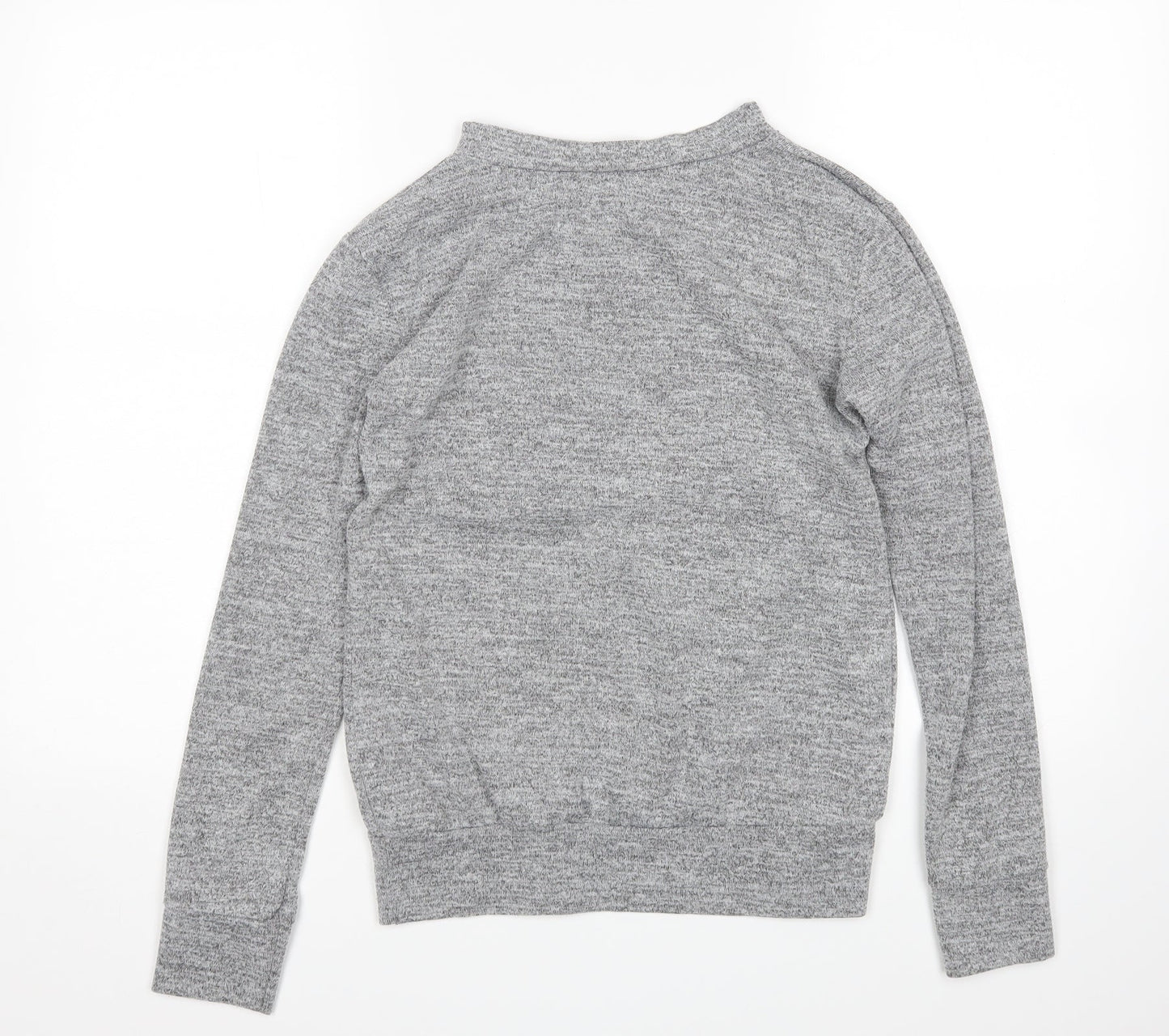 Silk Womens Grey   Pullover Jumper Size S