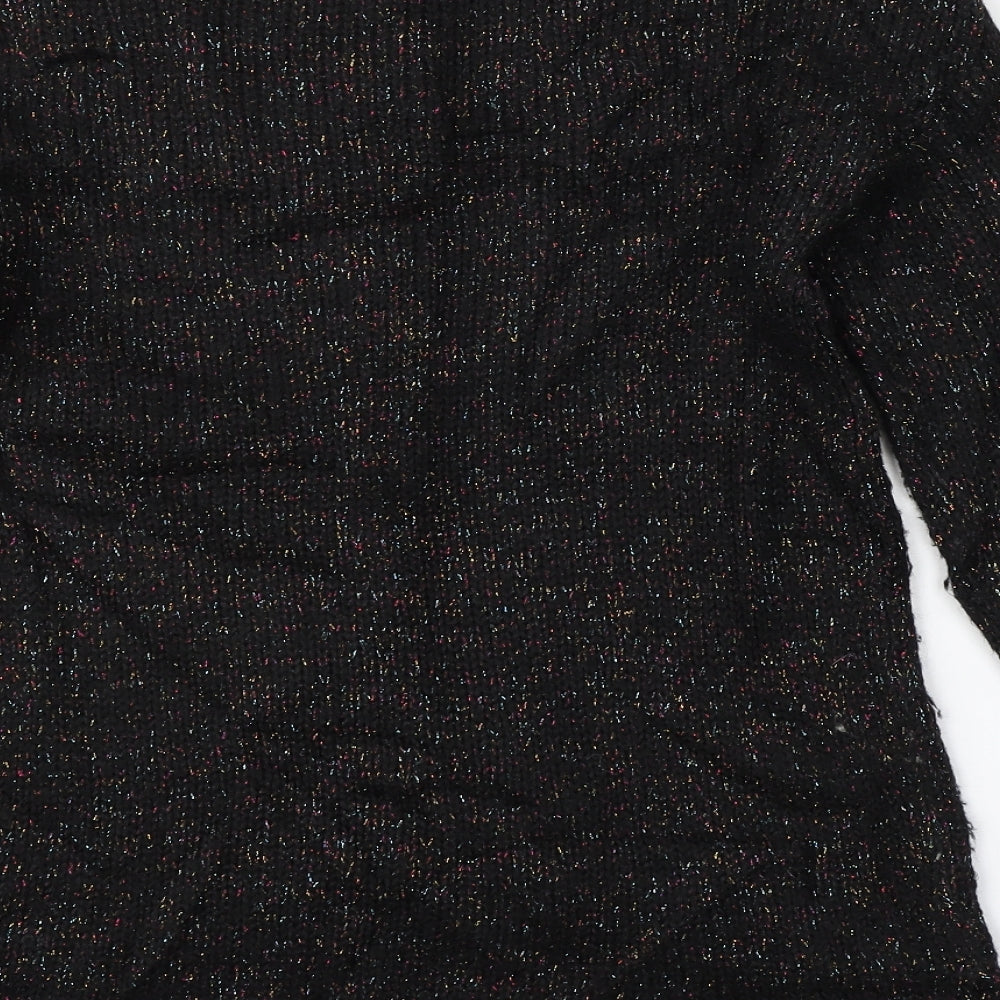 Only Womens Black   Pullover Jumper Size S