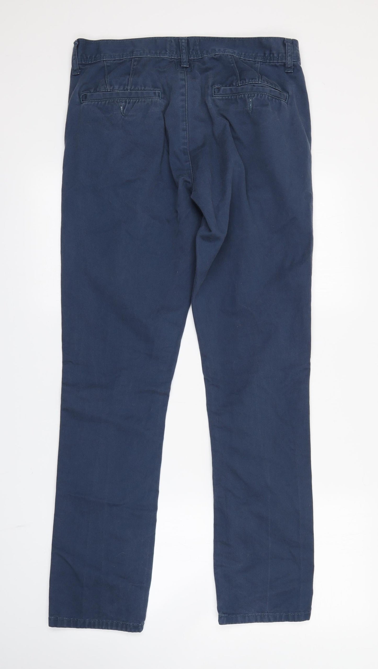 Topman Womens Blue   Chino Trousers Size 32 in L32 in