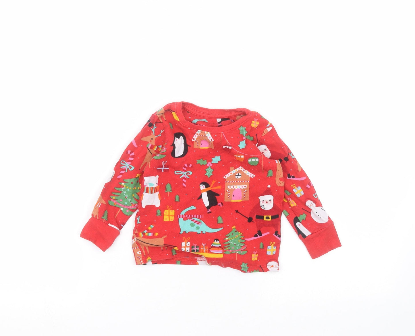 NEXT Baby Red   Basic T-Shirt Size 12-18 Months